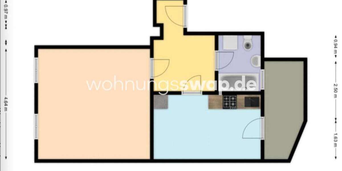 Wohnung zum Mieten in Potsdam 530 € 56 m² 1 zimmer