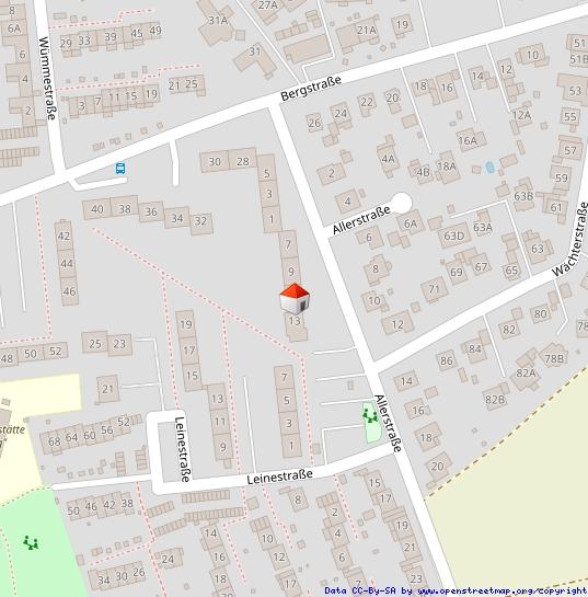 Dachgeschoßwohnung Oyten - 2 Zimmer, 61 m&sup2;, 560&euro; | Angebot:26348240