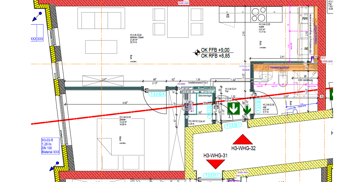 Wohnung zum Mieten in Wetzlar 690 € 47.01 m² 2 zimmer