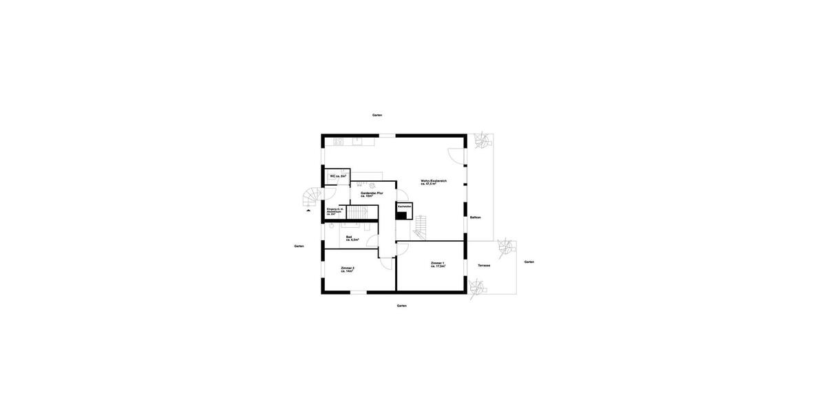 Einfamilienhaus Stetten am kalten Markt - 4.5 Zimmer, 120 m&sup2;, 1.280&euro; | Angebot:26223804