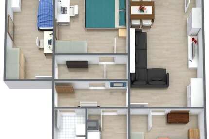 Wohnung Wernigerode - 4 Zimmer, 77 m&sup2;, 579&euro; | Angebot:25760286