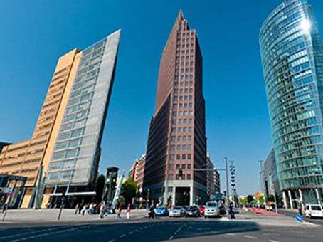 Flexible luxuriöse Büroräume und Coworking im P1 am Potsdamer Platz - All-in-Miete zimmer
