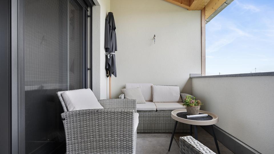 Moderne barrierefreundliche 2-Zimmer-Wohnung mit Balkon in Königsmoos 2 zimmer