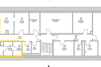 Wohnung Kassel Vorderer Westen - 2 Zimmer, 40 m&sup2;, 480&euro; | Angebot:25307979