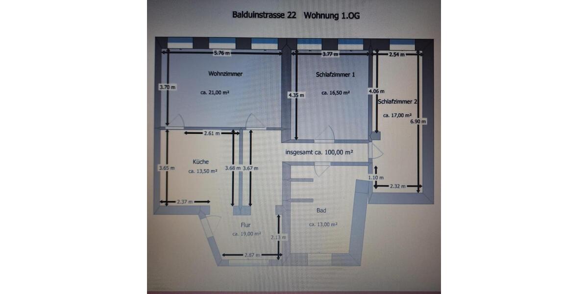 Wohnen auf Zeit Trier - 2 Zimmer, 105 m&sup2;, 395&euro; | Angebot:24476998