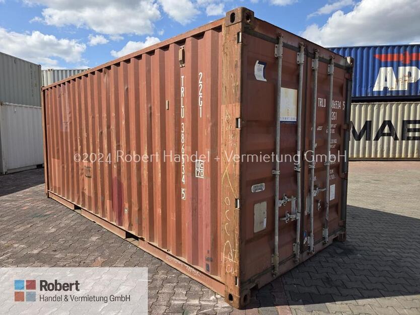 20 Fuß Lagercontainer, gebraucht Seecontainer, Container, Baucontainer, Materialcontainer