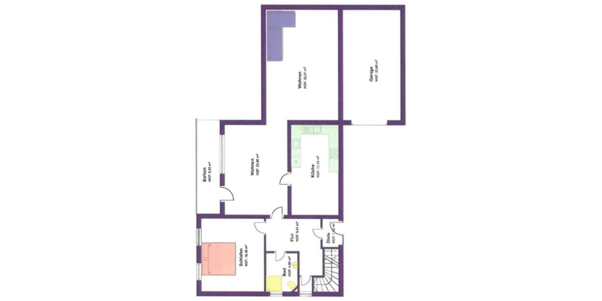 Erdgeschoßwohnung Pronsfeld - 3 Zimmer, 100 m&sup2;, 1.100&euro; | Angebot:24592043