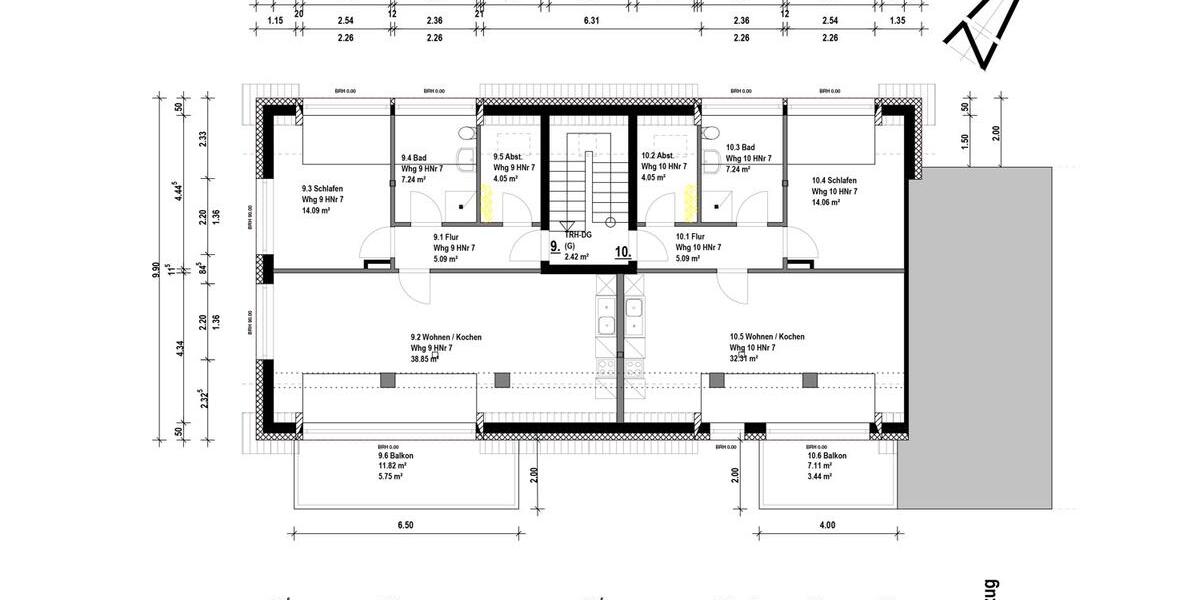 Dachgeschoßwohnung Hameln Kernstadt - 2.5 Zimmer, 75 m&sup2;, 750&euro; | Angebot:26224052