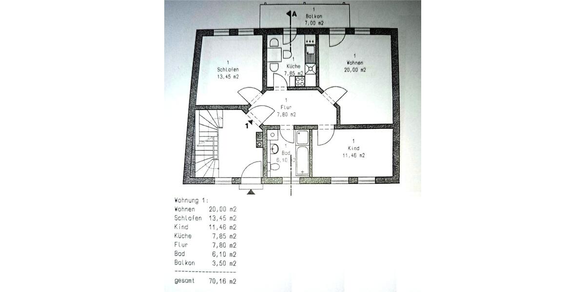 Erdgeschoßwohnung Weißenfels - 3 Zimmer, 71 m&sup2;, 428&euro; | Angebot:26682984