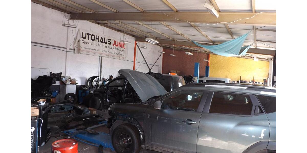 Autohaus,Autovermietung,Gewerbeimmobilie m. Werkstatt,Halle,Außengelände in SZ-Bad zimmer