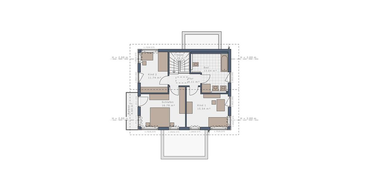 Einfamilienhaus Eschwege - 4 Zimmer, 141 m&sup2;, 1.502&euro; | Angebot:24887501