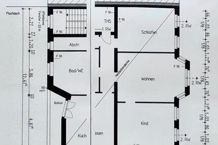 Wohnung Duisburg Essenberg - 1 Zimmer, 95 m&sup2;, 902&euro; | Angebot:24655529