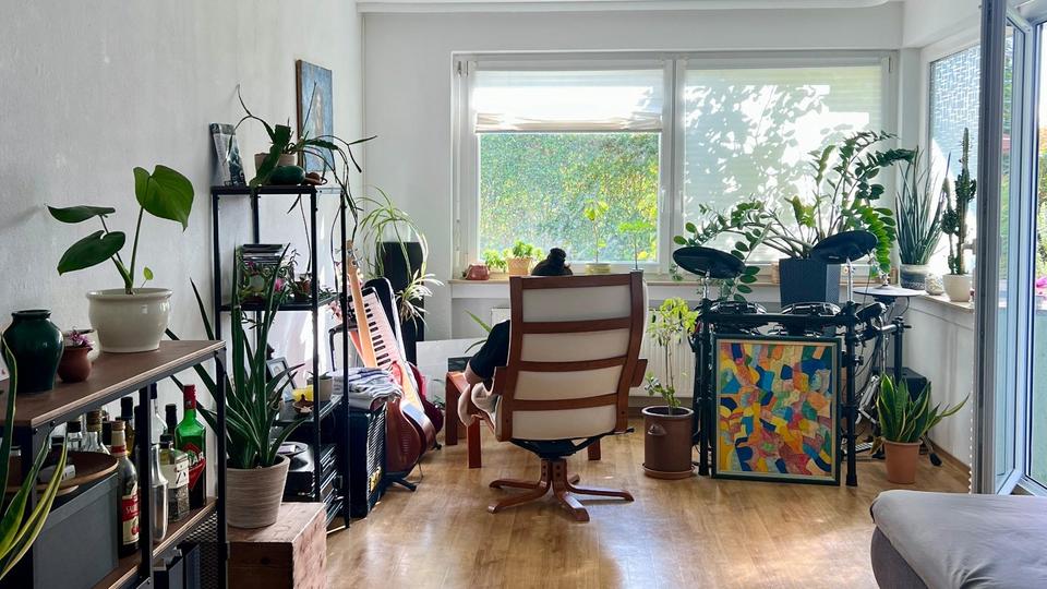 Möblierte 1-Zimmer-Wohnung in Tübingen-Unterjesingen zur Untermie 1 zimmer