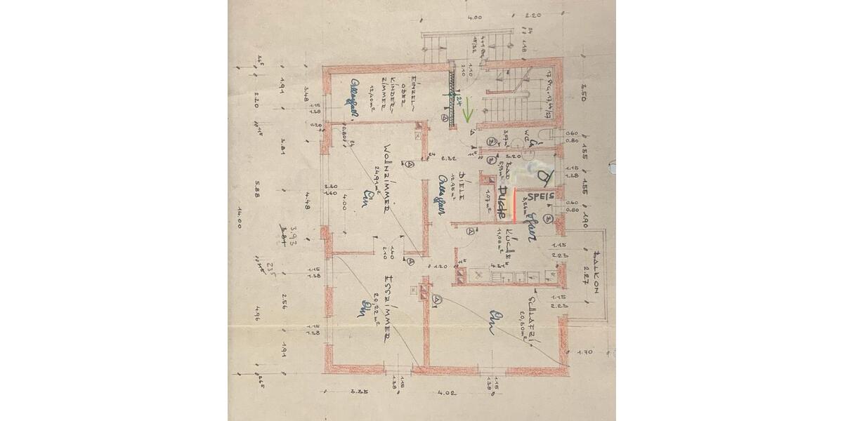Etagenwohnung Bayreuth City - 4 Zimmer, 114 m&sup2;, 1.190&euro; | Angebot:25860474