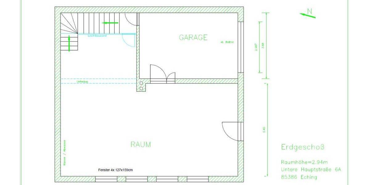 Gewerbeobjekt Eching - 1 Zimmer, 222 m&sup2;, 1.750&euro; | Angebot:26080078