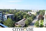 Cityhouse: Top Level, mit Aufzug und Panoramablick über Hilden, in sehr gepflegtem Haus!