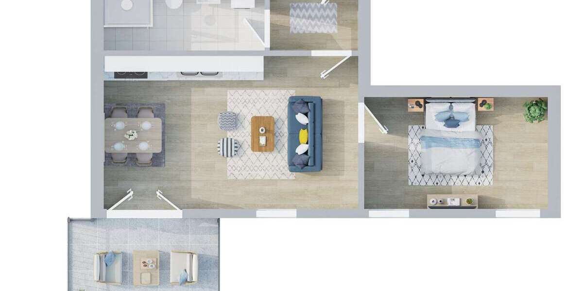 Etagenwohnung Scharbeutz - 2 Zimmer, 56 m&sup2;, 1.130&euro; | Angebot:26151830