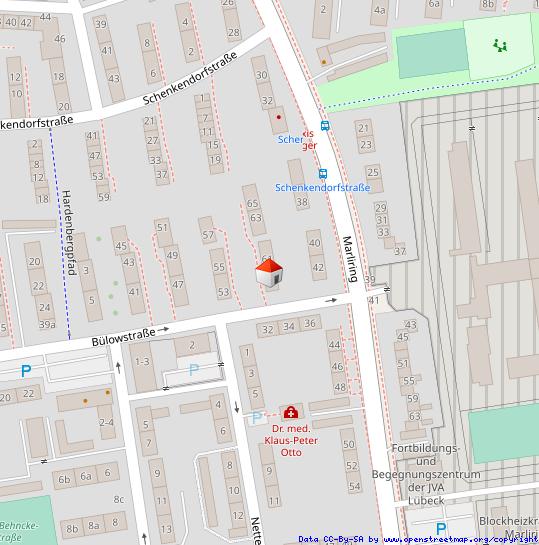 Etagenwohnung Lübeck Sankt Gertrud - 1 Zimmer, 20 m&sup2;, 214&euro; | Angebot:25052103