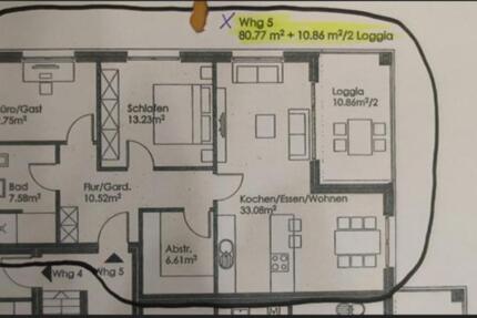 Wohnung Holdorf - 3 Zimmer, 87 m&sup2;, 810&euro; | Angebot:24841499