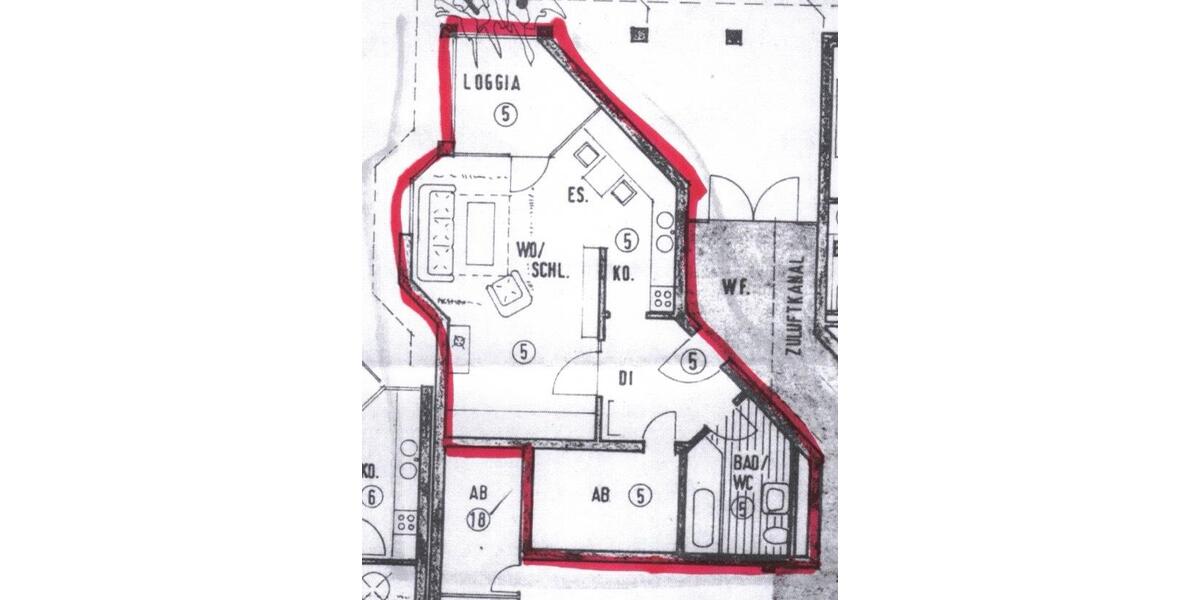 Erdgeschoßwohnung Willich - 1.5 Zimmer, 55 m&sup2;, 760&euro; | Angebot:26049796