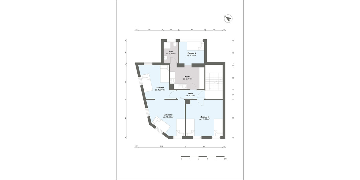 Wohnen auf Zeit Niefern-Öschelbronn Öschelbronn - 3 Zimmer, 75 m&sup2;, 14&euro; | Angebot:21807711