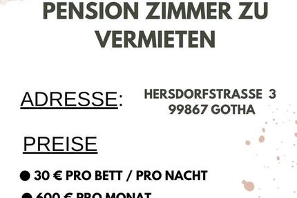 Wohnung Gotha - 1 Zimmer, 100 m&sup2;, 30&euro; | Angebot:27633934
