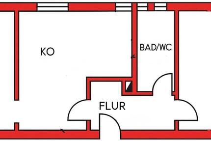 Zu vermieten - 2-Raum-Wohnung am Zwenkauer See 2 zimmer
