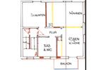 Etagenwohnung Fellbach Oeffingen - 2 Zimmer, 60 m&sup2;, 1.300&euro; | Angebot:24853821