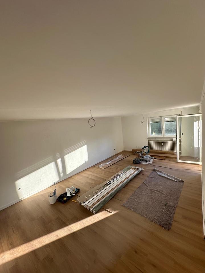Helle 3 Zimmer-Wohnung im Erdgeschoss-Erstbezug nach Renovierung