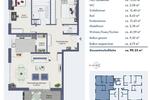 Etagenwohnung Weiden in der Oberpfalz - 3 Zimmer, 99 m&sup2;, 1.290&euro; | Angebot:26630838
