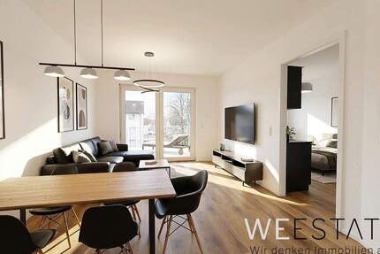 Wohnung Düsseldorf Eller - 2 Zimmer, 60 m&sup2;, 1.145&euro; | Angebot:25683485