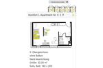 Wohnen auf Zeit Ingolstadt Nordost - 1.5 Zimmer, 32 m&sup2;, 719&euro; | Angebot:26625557