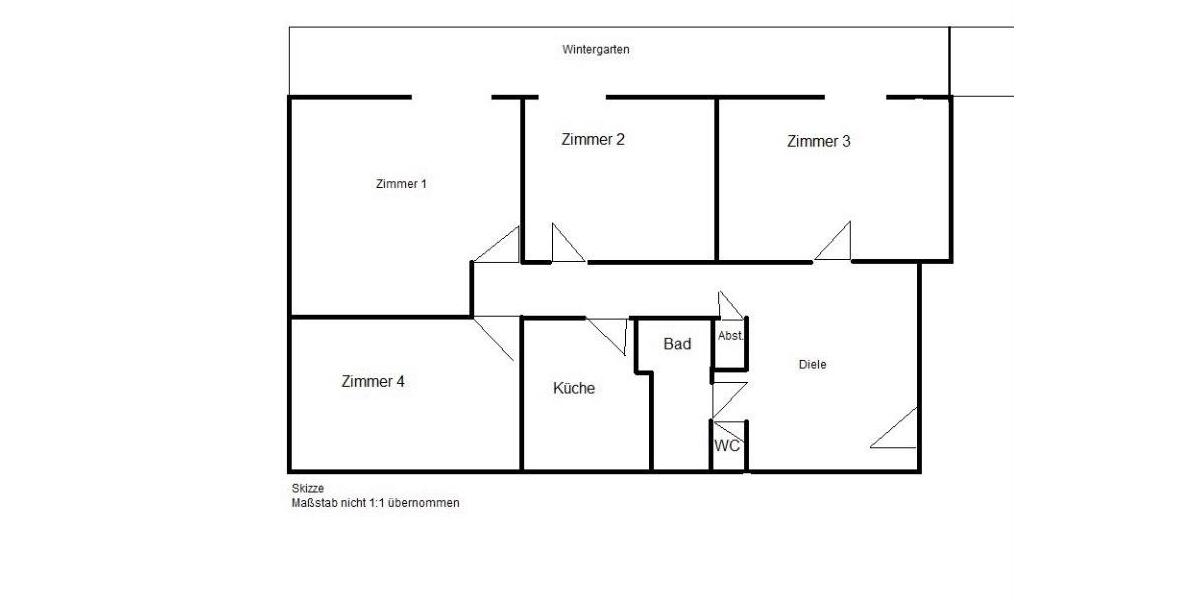 Etagenwohnung Feldatal - 5 Zimmer, 115 m&sup2;, 780&euro; | Angebot:24640861