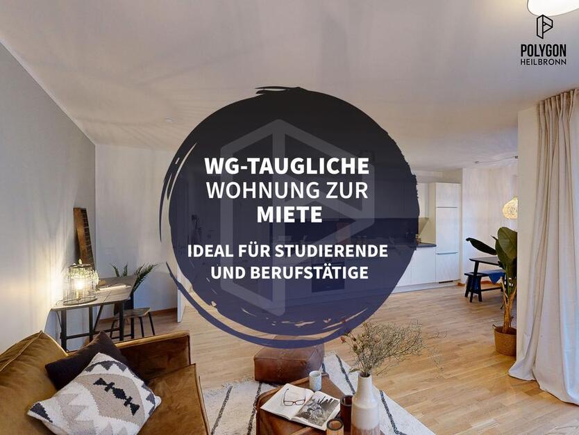 *WG-taugliche Wohnung zur Miete* 4-Zimmer-Wohnung ideal für Studierende und Berufstätige zimmer