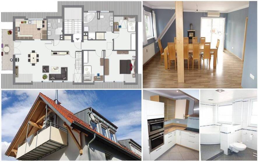 Bezugsfreie moderne 4-Zimmer-DG-Wohnung in St. Georgen
