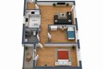 Dachgeschoßwohnung Berlin Pankow - 3 Zimmer, 69 m&sup2;, 1.596&euro; | Angebot:26646166