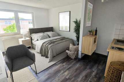 Wohnung Braunschweig Lehndorf-Watenbüttel - 1 Zimmer, 25 m&sup2;, 299&euro; | Angebot:25263357