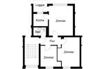 Etagenwohnung Hannover Herrenhausen-Stöcken - 3 Zimmer, 60 m&sup2;, 632&euro; | Angebot:25628192