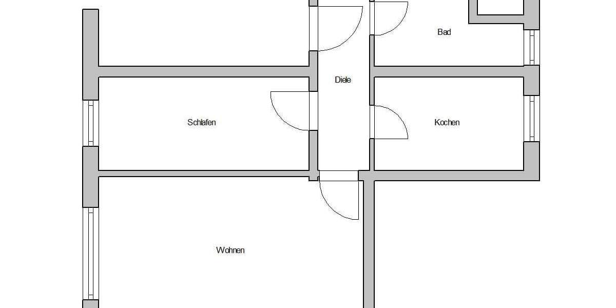 Etagenwohnung Arzberg - 2 Zimmer, 47 m&sup2;, 240&euro; | Angebot:25748971
