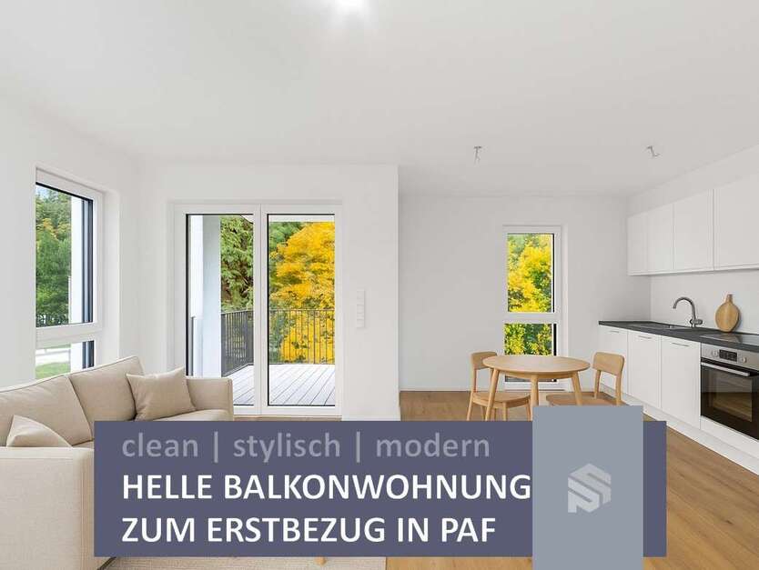 Hell & Modern | Neubau-Balkonwohnung mit vielen Extras 2 zimmer