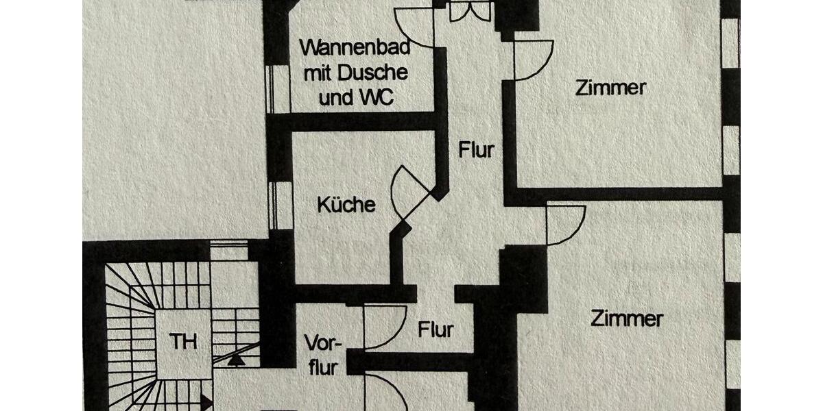 Etagenwohnung Sandersdorf-Brehna Brehna - 2 Zimmer, 61 m&sup2;, 360&euro; | Angebot:26031672