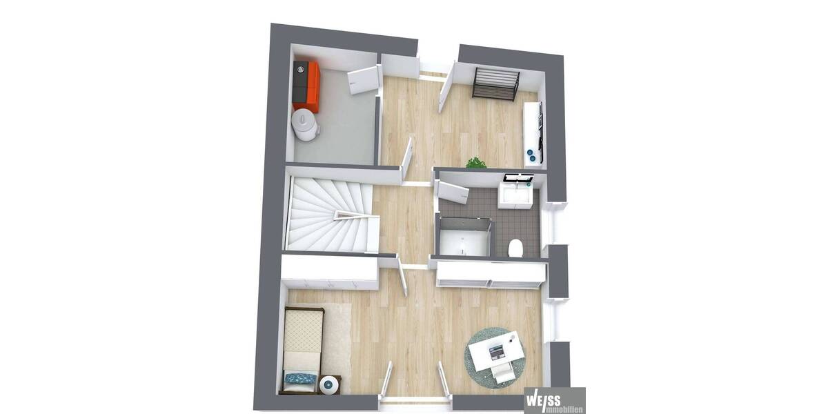 Mehrfamilienhaus, Wohnhaus Frickenhausen am Main - 3 Zimmer, 125 m&sup2;, 1.490&euro; | Angebot:26475835