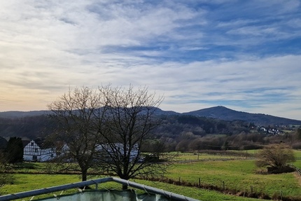 Unverbauter Ausblick auf das Siebengebirge!