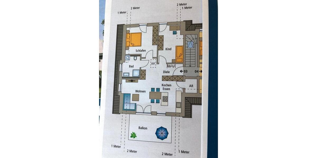Etagenwohnung Spalt - 3 Zimmer, 77 m&sup2;, 860&euro; | Angebot:26000225