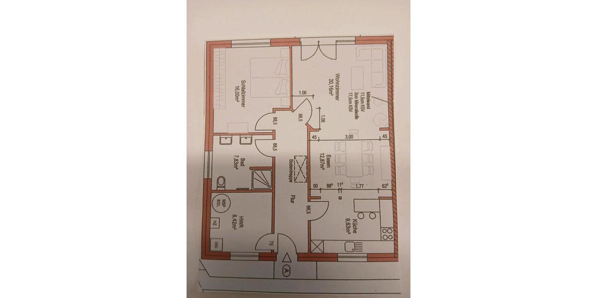 Doppelhaushälfte Fintel - 2 Zimmer, 90 m&sup2;, 1.080&euro; | Angebot:26007331