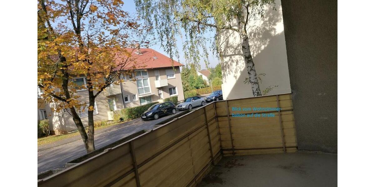 Schweinfurt Hochfeld 2 Zimmer 63 qm EG 2-Balkone ab 01.04. frei 2 zimmer