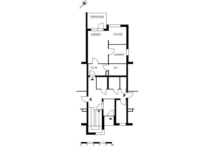 Erdgeschoßwohnung Bremen Gröpelingen - 2 Zimmer, 47 m&sup2;, 434&euro; | Angebot:25236234