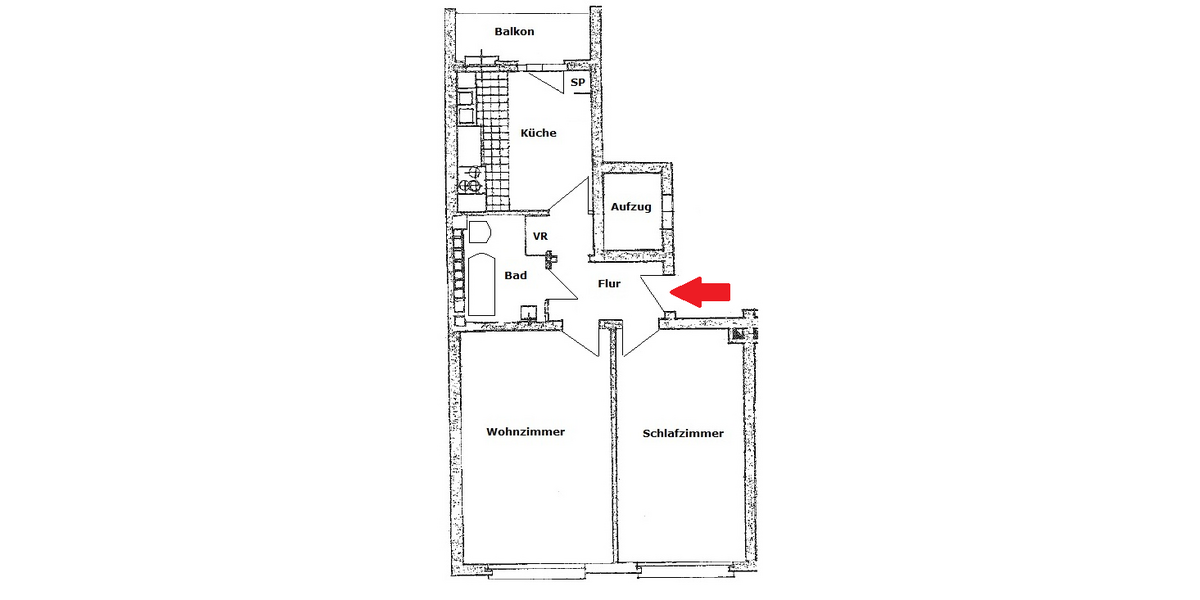 Wohnung zum Mieten in Mainz 960 € 60 m² 2 zimmer