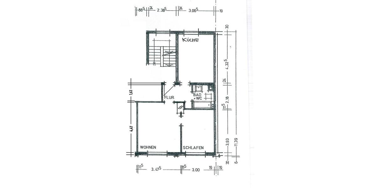 Etagenwohnung Ulm - 2 Zimmer, 50 m&sup2;, 620&euro; | Angebot:26267546