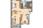 Erdgeschoßwohnung Aurich - 3 Zimmer, 69 m&sup2;, 549&euro; | Angebot:26638049